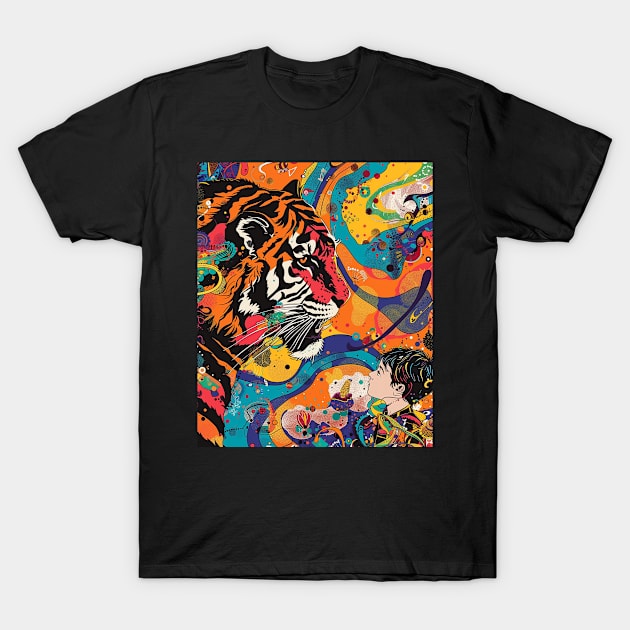 A World Full of Wonders Calvin and Hobbes T-Shirt by Iron Astronaut